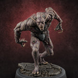 Claws Splayed Roaring Corpse Fleet Brutes D Miniature for Dungeons and Dragons, Pathfinder or other TTRPGs