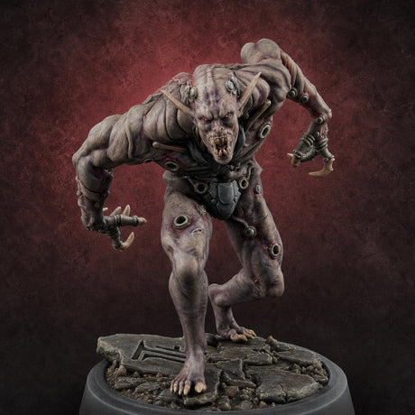 Claws Splayed Roaring Corpse Fleet Brutes D Miniature for Dungeons and Dragons, Pathfinder or other TTRPGs