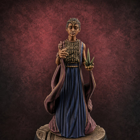Studded Decree Kid Like Empress Miniature for Dungeons and Dragons, Pathfinder or other TTRPGs