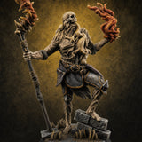 Magic Unfurling Risen Skeleton B — painted concept preview (miniature supplied unpainted)