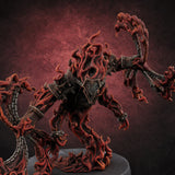 Chain Flailing Chained Elemental C Miniature for Dungeons and Dragons, Pathfinder or other TTRPGs