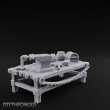 Anvil-Topped Chain-Slung Blacksmith Work Bench gallery 2