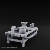 Anvil-Topped Chain-Slung Blacksmith Work Bench gallery 6