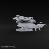 Quad Thrusters, Unhurried Arrival Aerial Gunship Construct