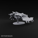 Quad Thrusters, Unhurried Arrival Aerial Gunship Construct
