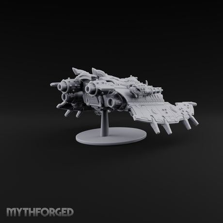 Quad Thrusters, Unhurried Arrival Aerial Gunship Construct