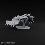 Quad Thrusters, Unhurried Arrival Aerial Gunship Construct