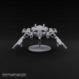 Quad Thrusters, Unhurried Arrival Aerial Gunship Construct