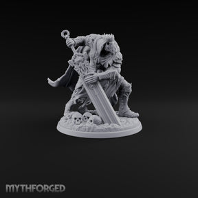 Court Is Held Among Skulls Death Knight