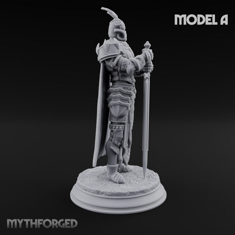 Trio Of Blades Animated Armor Knights Miniature for Dungeons and Dragons, Pathfinder or other TTRPGs
