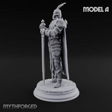 Trio Of Blades Animated Armor Knights A Miniature for Dungeons and Dragons, Pathfinder or other TTRPGs