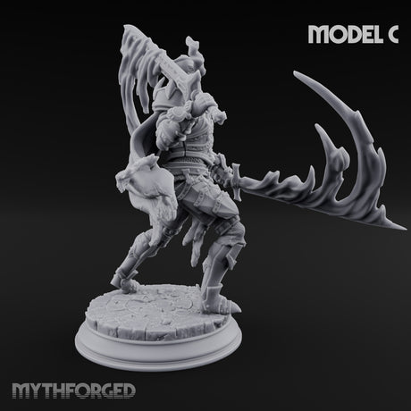 Trio Of Blades Animated Armor Knights C Miniature for Dungeons and Dragons, Pathfinder or other TTRPGs