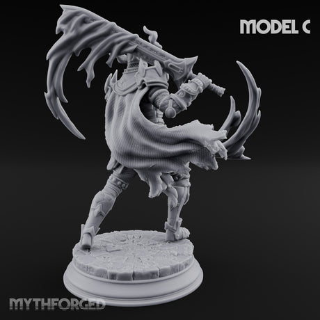 Trio Of Blades Animated Armor Knights C Miniature for Dungeons and Dragons, Pathfinder or other TTRPGs