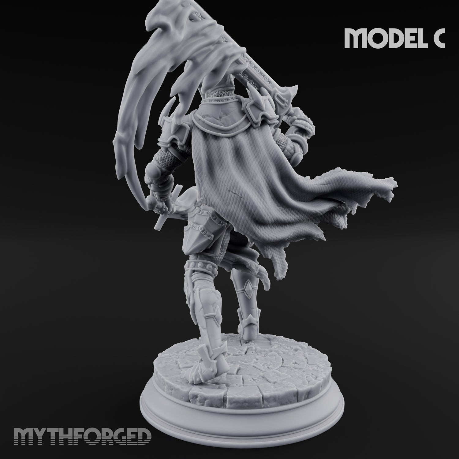 Trio Of Blades Animated Armor Knights C Miniature for Dungeons and Dragons, Pathfinder or other TTRPGs