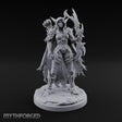 Arcane Bow Raised Hooded Elf Ranger — 32mm