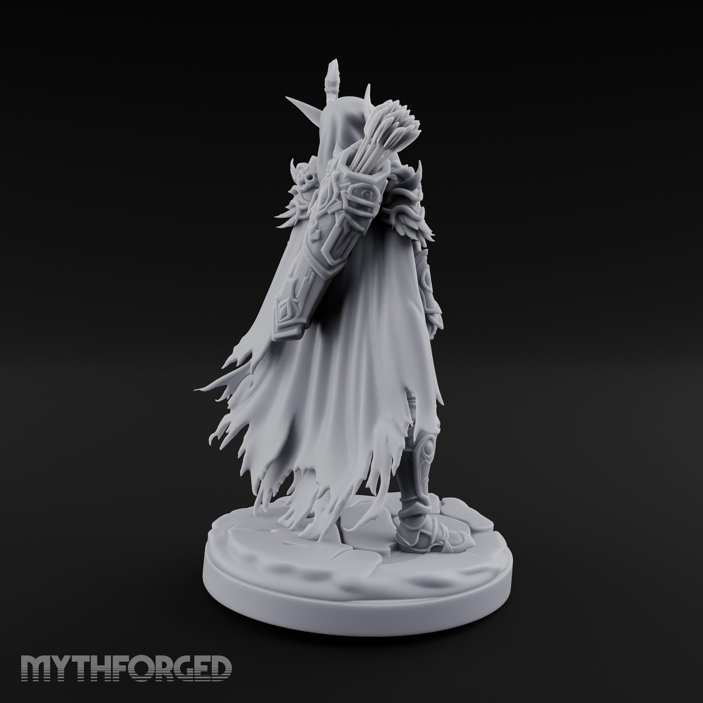 Arcane Bow Raised Hooded Elf Ranger gallery 8