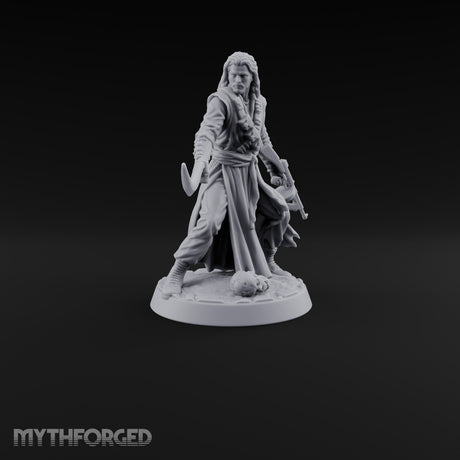 Blade and Barrel Human Gunslinger