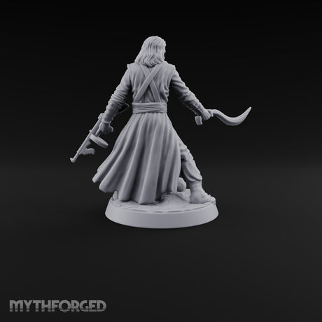 Blade and Barrel Human Gunslinger