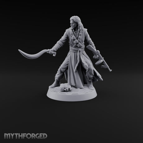 Blade and Barrel Human Gunslinger