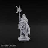 Waxing Defiant Drow Lunar Knight Bust