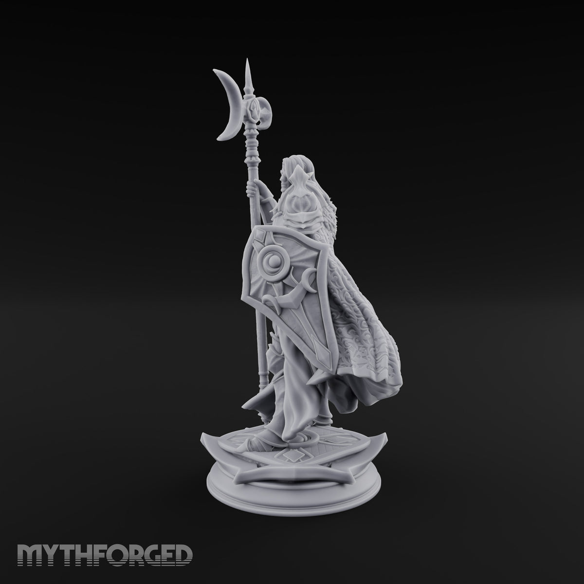 Between Two Crescents Elf Moon Knight