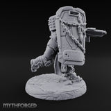 Chains Rattling, Spikes Leading Human Heavy Infantry Soldier D — Standard