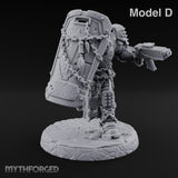Chains Rattling, Spikes Leading Human Heavy Infantry Soldier D — Standard