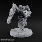 Chains Rattling, Spikes Leading Human Heavy Infantry Soldier D — V2