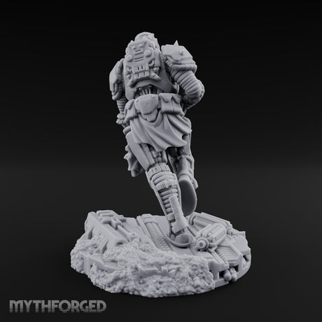Light on Armour, Heavy on Spikes Human Light Infantry Soldier A
