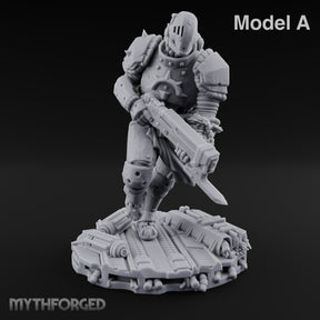 Light on Armour, Heavy on Spikes Human Light Infantry Soldier A