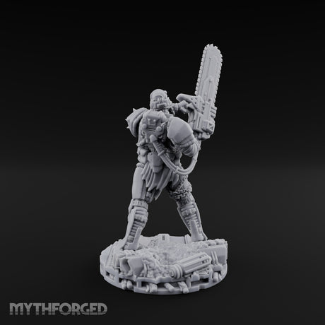 Light on Armour, Heavy on Spikes Human Light Infantry Soldier B
