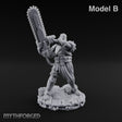 Light on Armour, Heavy on Spikes Human Light Infantry Soldier B