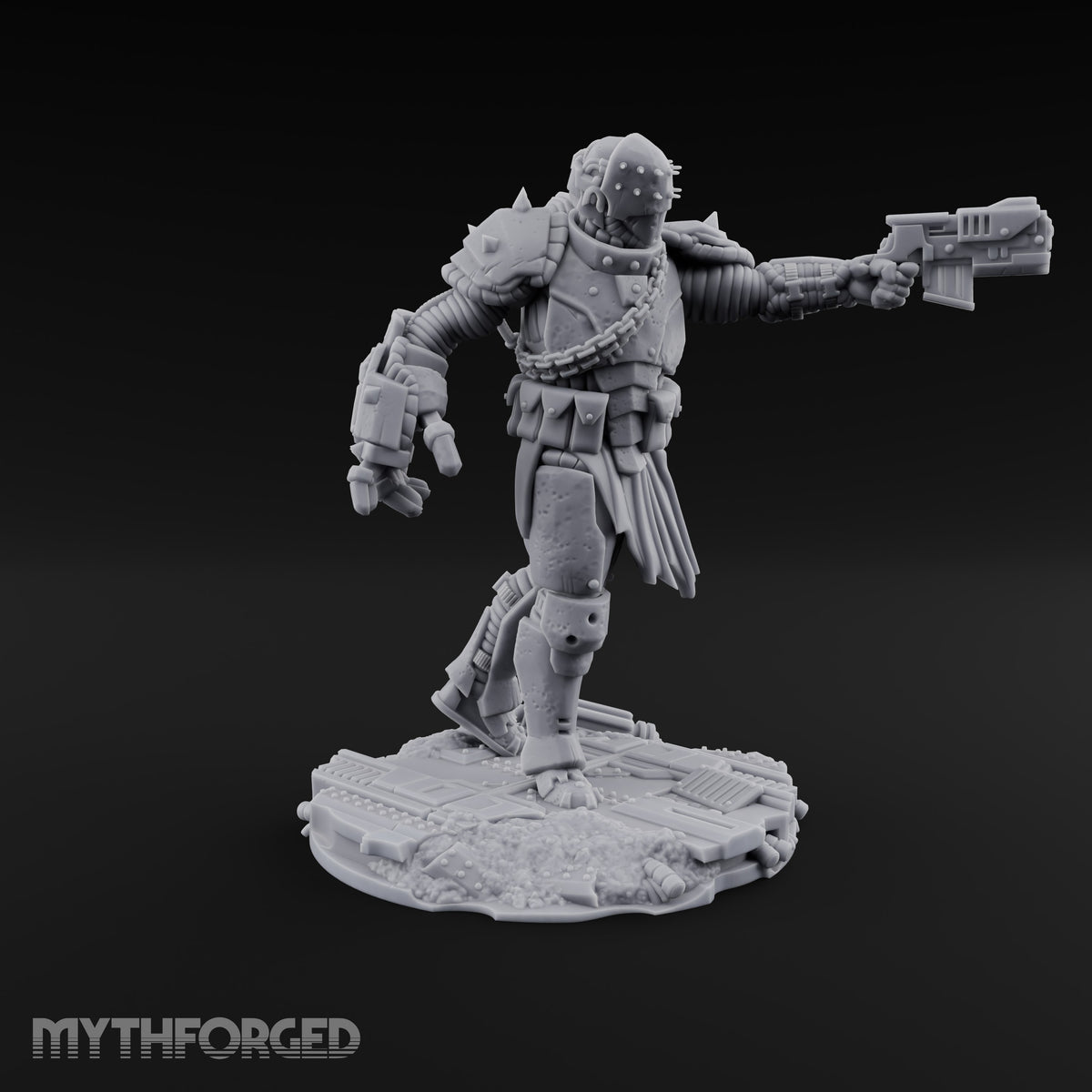 Light on Armour, Heavy on Spikes Human Light Infantry Soldier C
