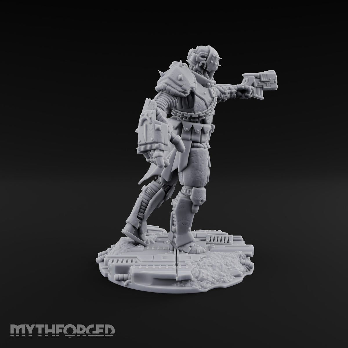 Light on Armour, Heavy on Spikes Human Light Infantry Soldiers — C