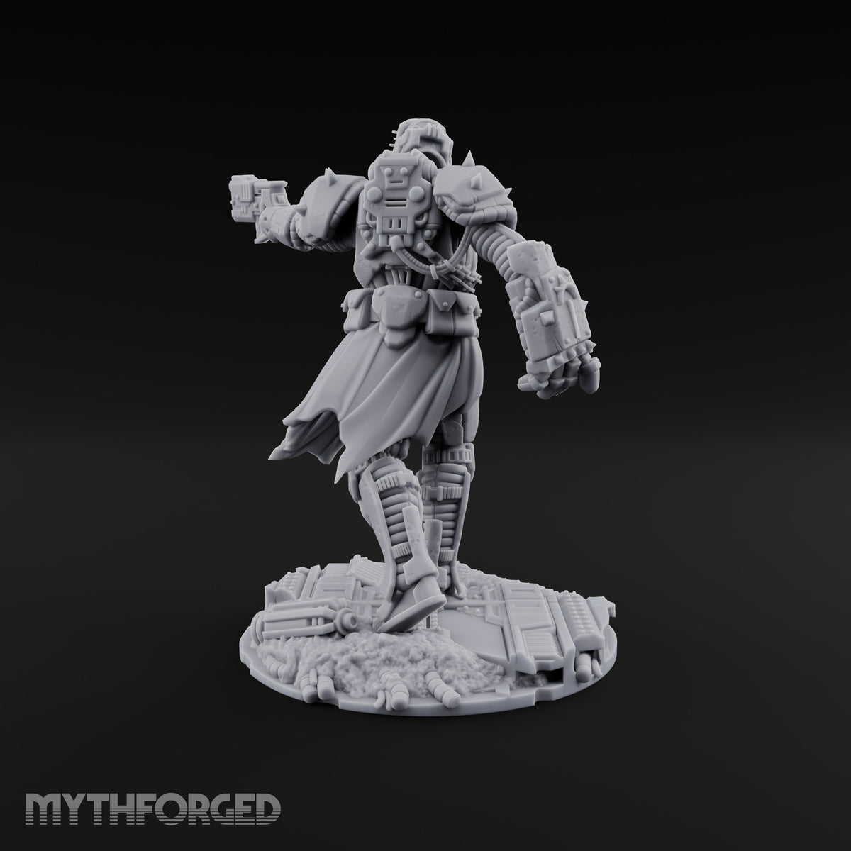 Light on Armour, Heavy on Spikes Human Light Infantry Soldier C