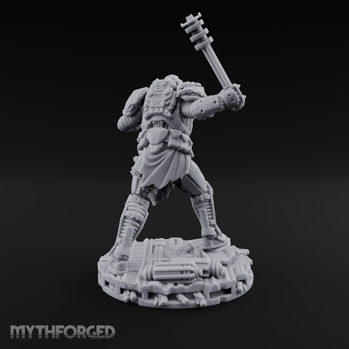 Light on Armour, Heavy on Spikes Human Light Infantry Soldier D