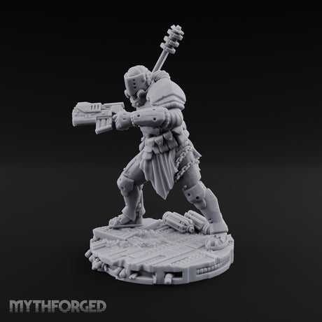 Light on Armour, Heavy on Spikes Human Light Infantry Soldier D