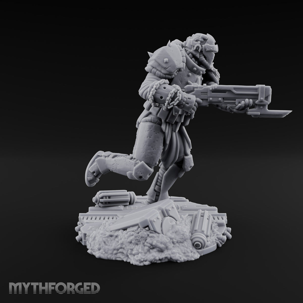 Light on Armour, Heavy on Spikes Human Light Infantry Soldiers — E