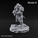 Light on Armour, Heavy on Spikes Human Light Infantry Soldiers — E