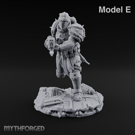 Light on Armour, Heavy on Spikes Human Light Infantry Soldiers — E