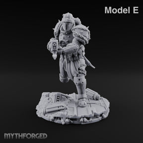 Light on Armour, Heavy on Spikes Human Light Infantry Soldier E