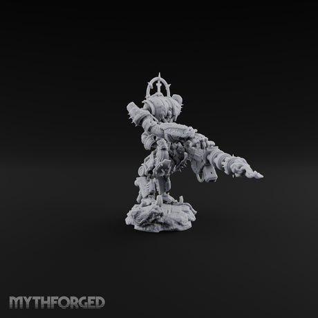 Pilot Light of Faith Warforged Mech Suit Sentinel A — FX
