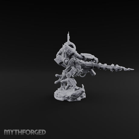 Pilot Light of Faith Warforged Mech Suit Sentinels — A · FX