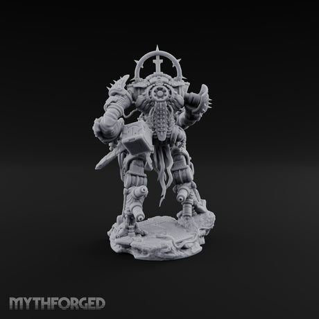 Pilot Light of Faith Warforged Mech Suit Sentinel A — No FX