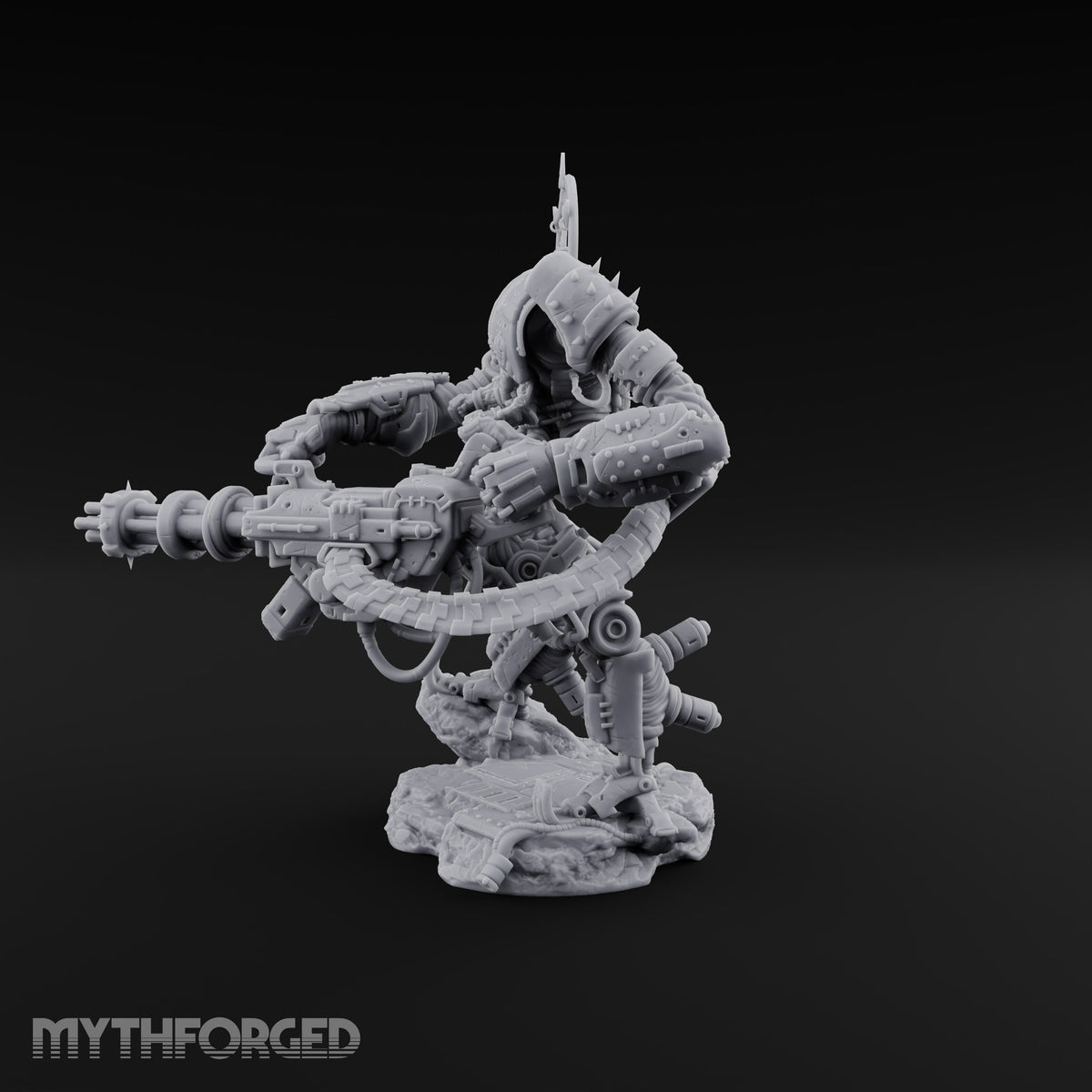 Pilot Light of Faith Warforged Mech Suit Sentinel A — No FX