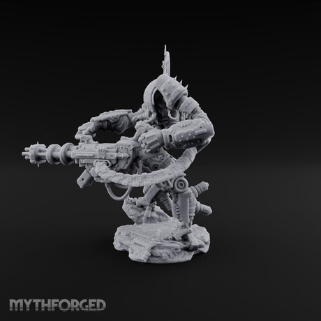 Pilot Light of Faith Warforged Mech Suit Sentinel A — No FX