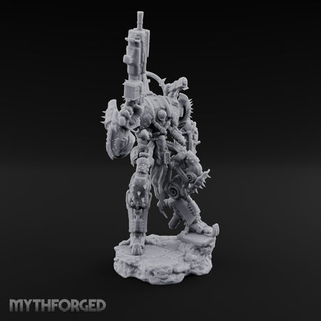 Pilot Light of Faith Warforged Mech Suit Sentinels — B · No FX