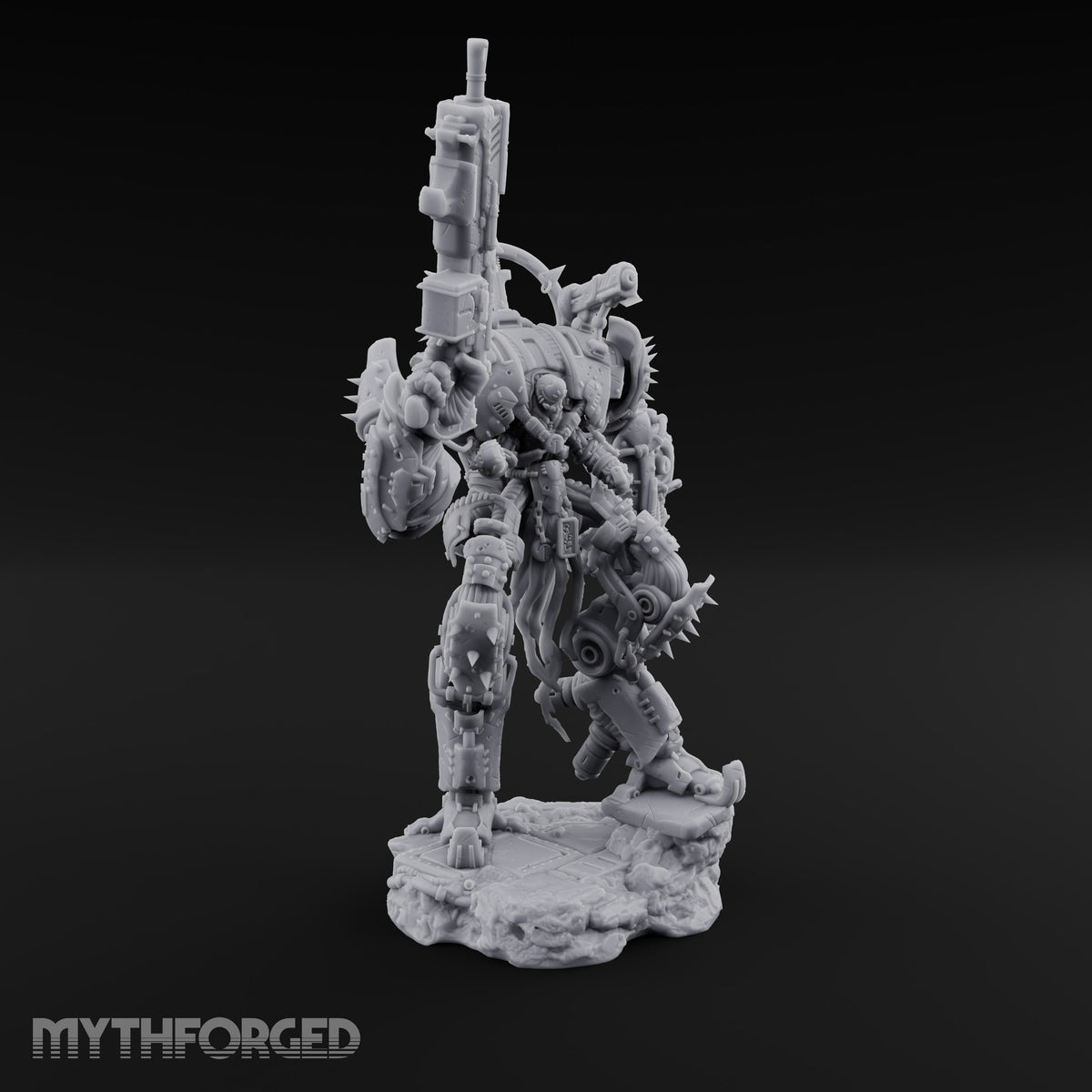 Pilot Light of Faith Warforged Mech Suit Sentinel B