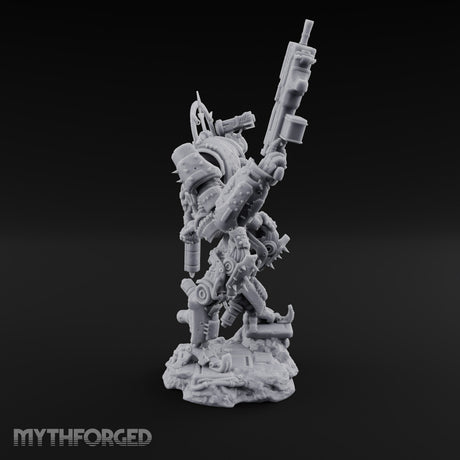 Pilot Light of Faith Warforged Mech Suit Sentinel B