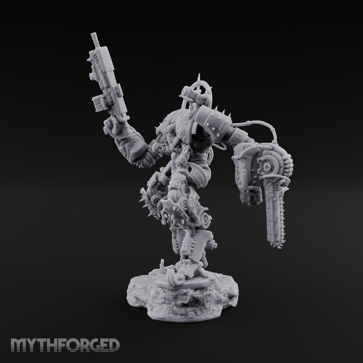 Pilot Light of Faith Warforged Mech Suit Sentinel B